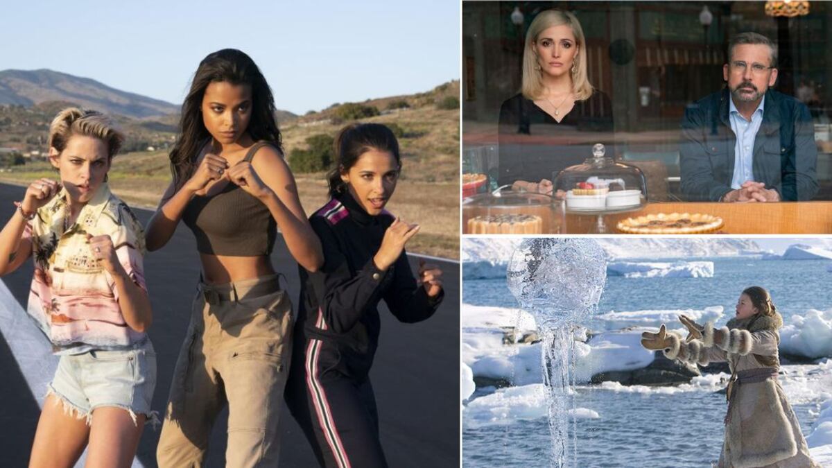 Escenas de las películas Ángeles de Charlie, Irresistible y El último maestro del aire