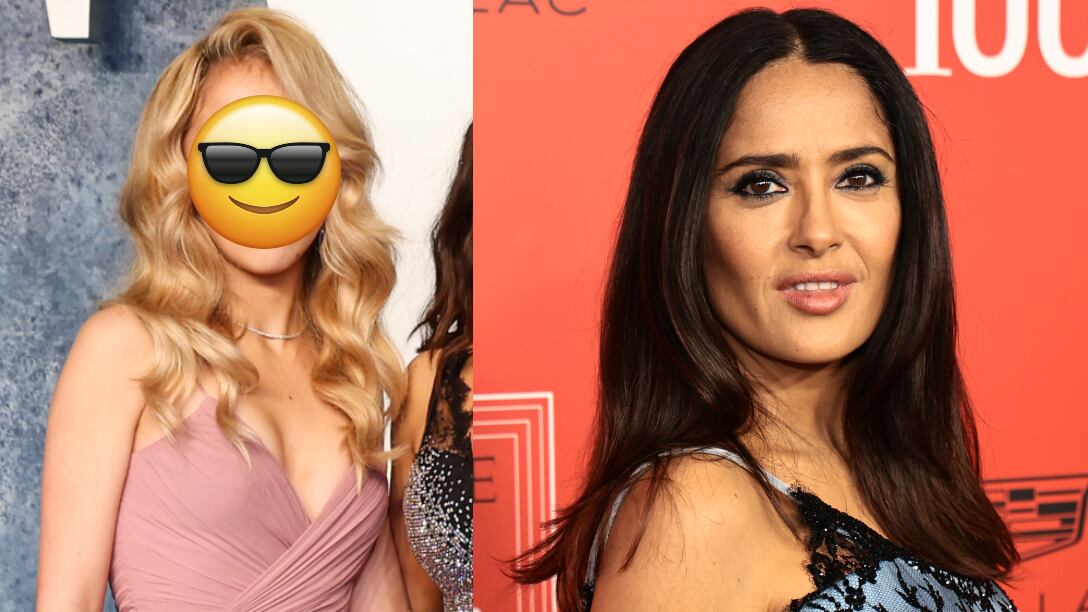 Valentina Paloma y Salma Hayek