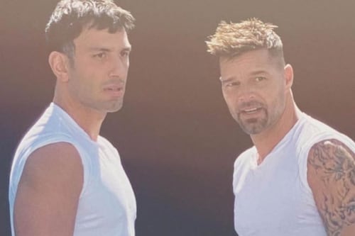La foto y el mensaje que publicó el esposo de Ricky Martin un día antes de anunciar su separación