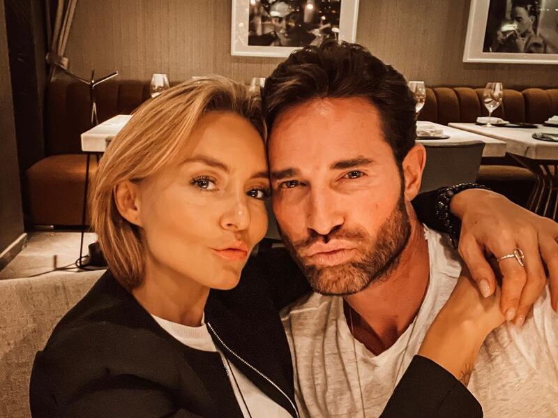 Angelique Boyer junto a su amado, Sebastián Rulli