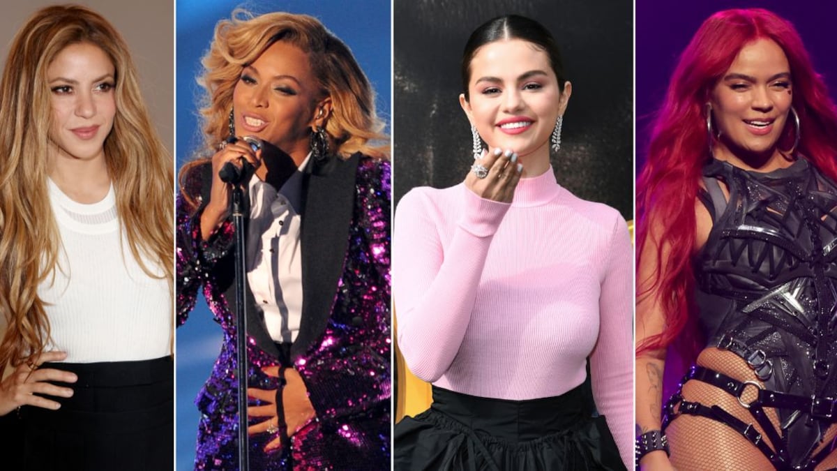 Shakira, Beyoncé, Selena Gomez y Karol G no han dudado en expresar su admiración por otras famosas