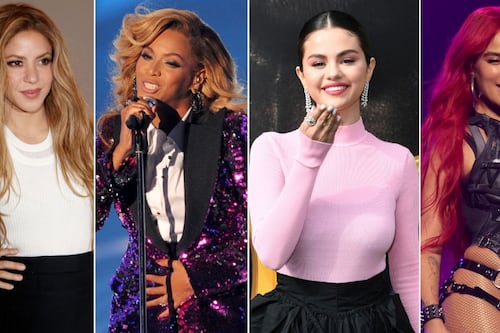 Shakira de Beyoncé y Selena Gomez de Karol G: estrellas que son fans de otras celebridades