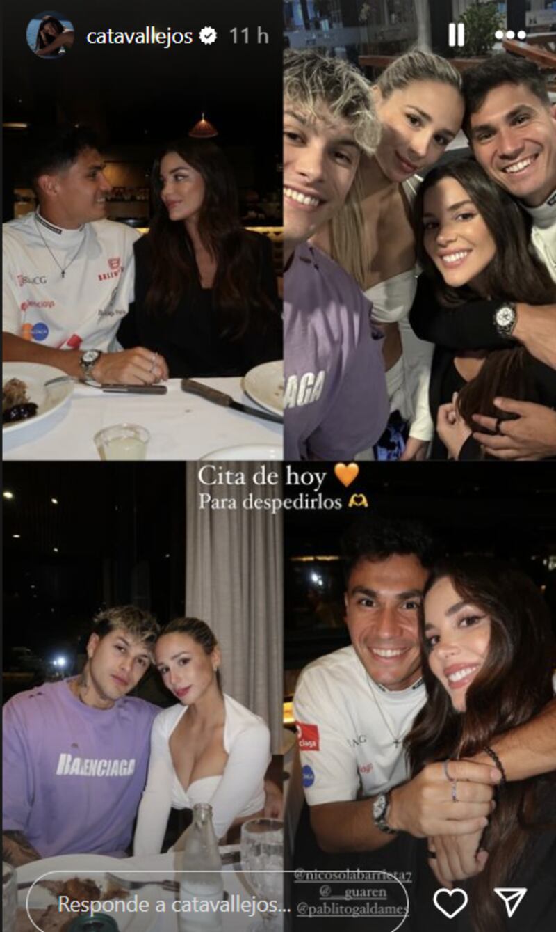 Cata Vallejos y Pablo Galdames | Instagram