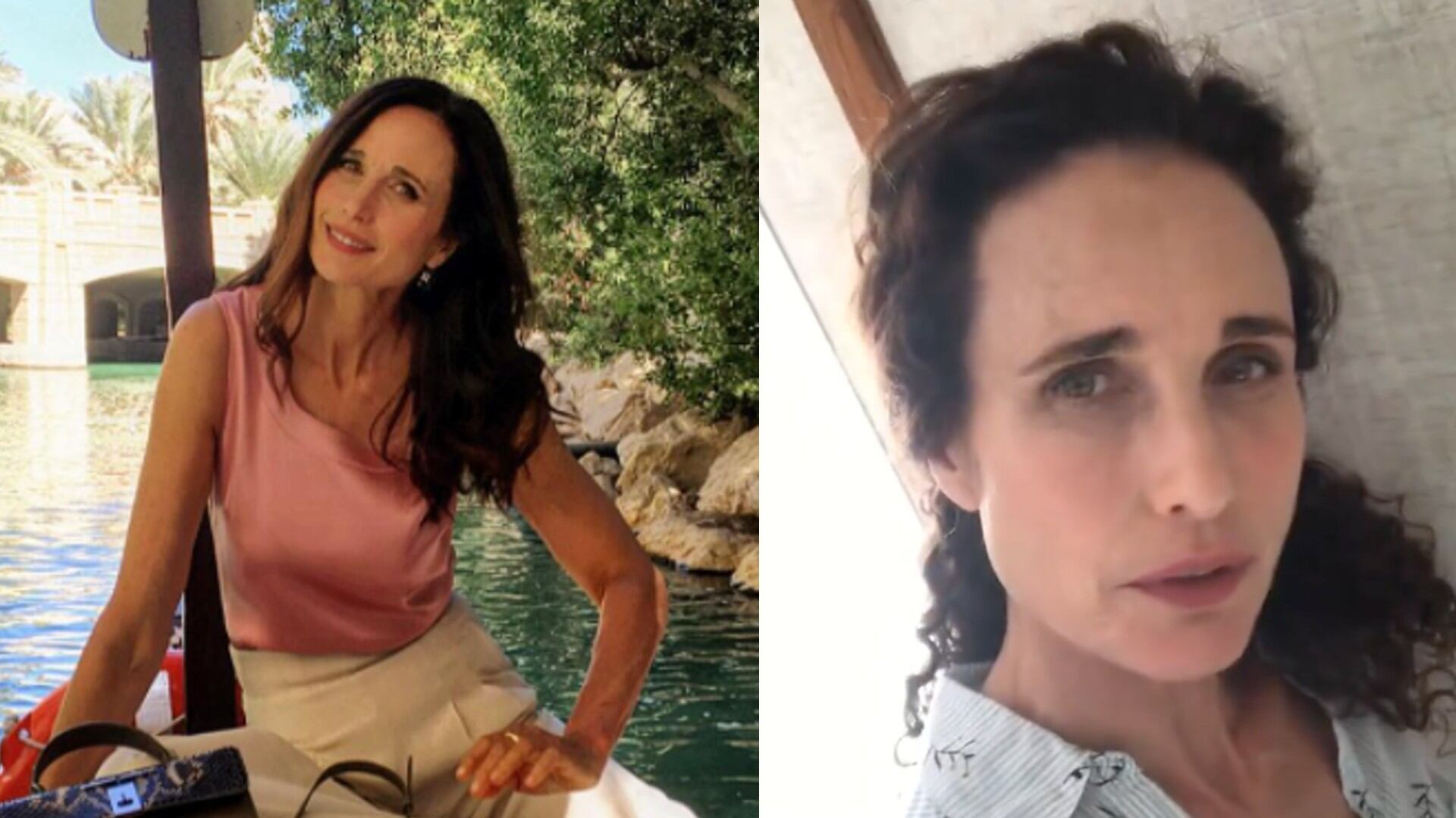Andie MacDowell es ejemplo de amor propio: se niega a cubrir sus canas y se siente poderosa