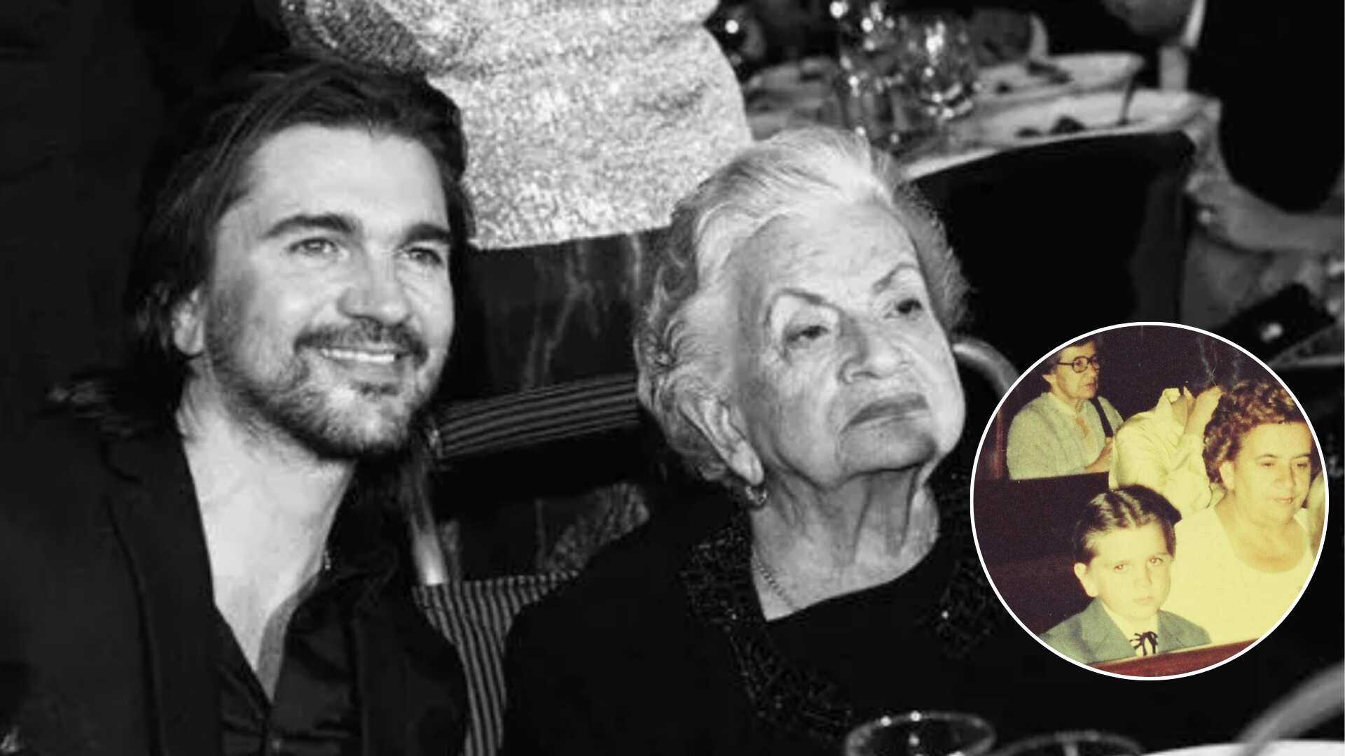 Juanes y su madre, Alicia Vásquez