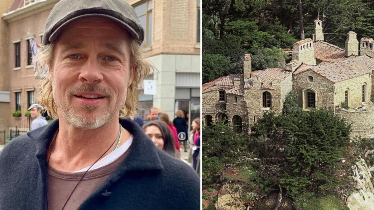 Brad Pitt y su nueva casa en Carmel Highlands, California