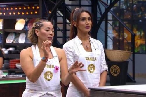 ‘MasterChef’: Isabella casi ‘sapea’ el terrible plato de Aída Morales , pero ni pudo abrir la boca