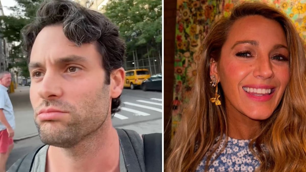 Blake Lively y Penn Badgley fueron pareja durante tres años