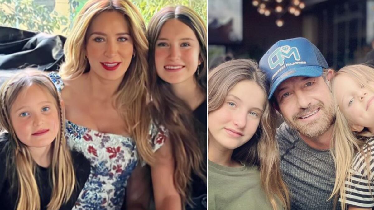 Las hijas de Geraldine Bazán y Gabriel Soto son todas unas actrices.
