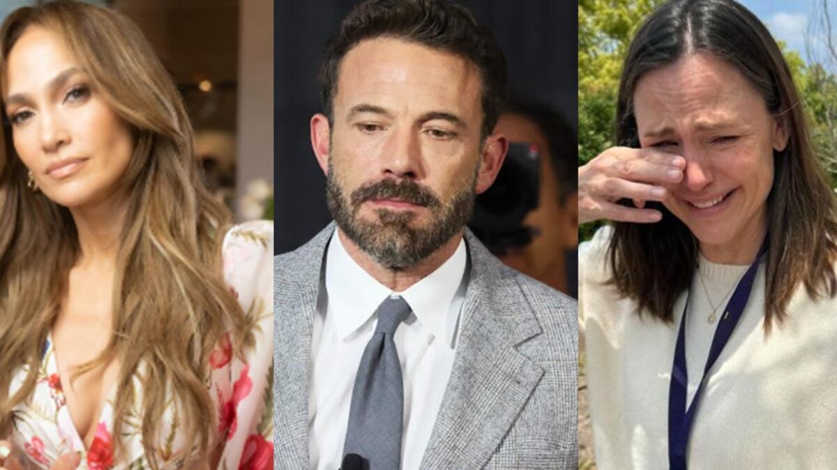 JLo, Ben Affleck y Jennifer Garner