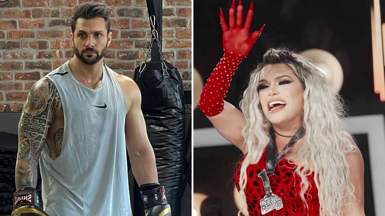 Nicola Porcella y Wendy Guevara.