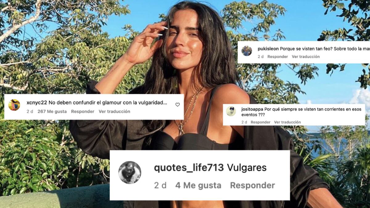 Bárbara de Regil volvió a causar descontento en redes por uno de sus looks.
