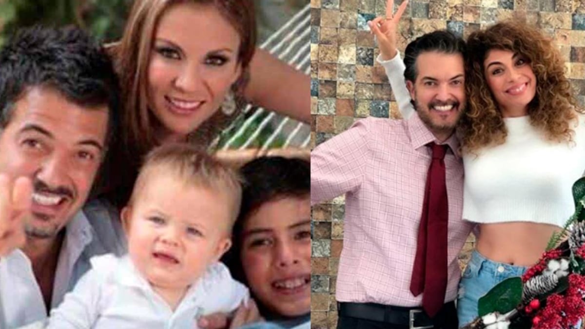 Los hijos de Ingrid y Fernando conocieron a los de su esposa por primera vez