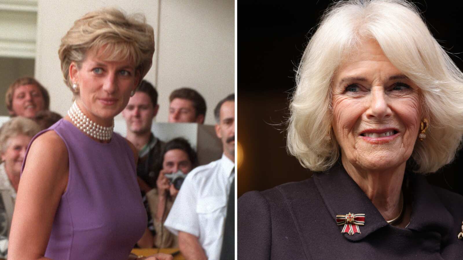 Princesa Diana y Camilla Parker