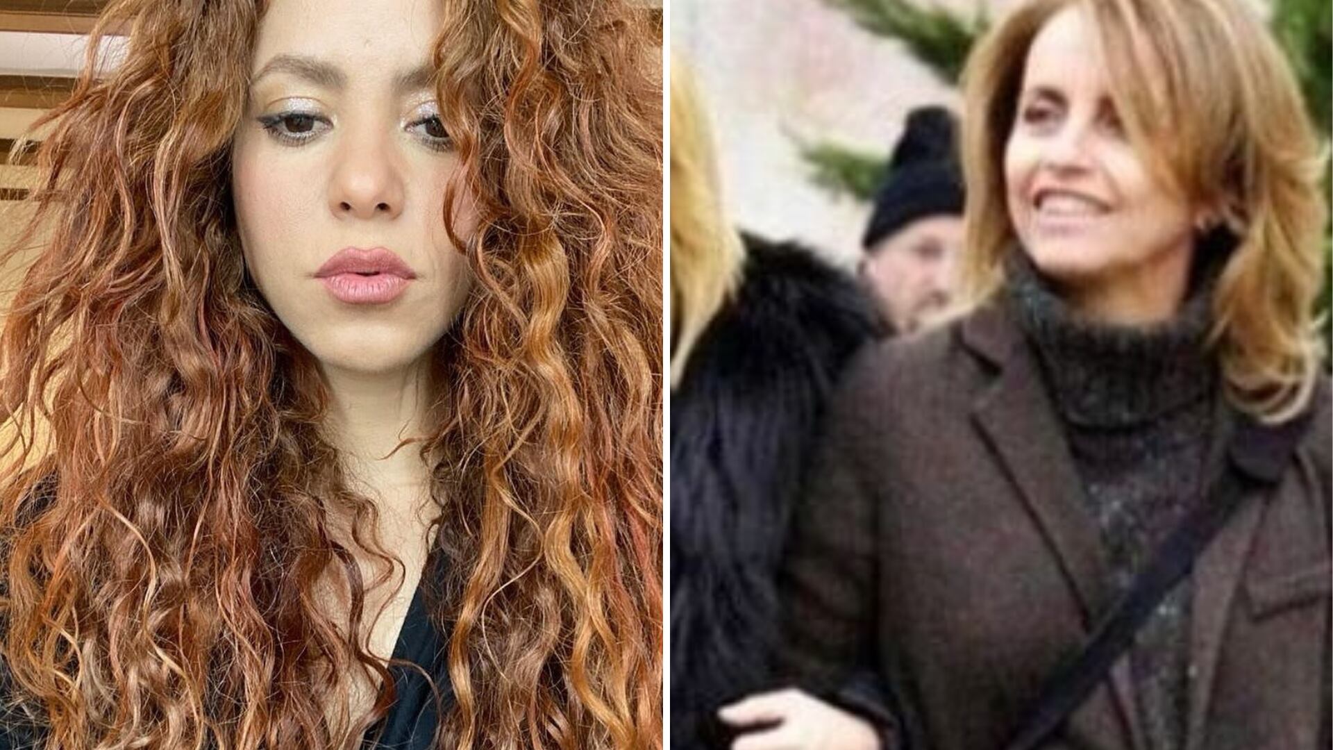 Shakira y su exsuegra