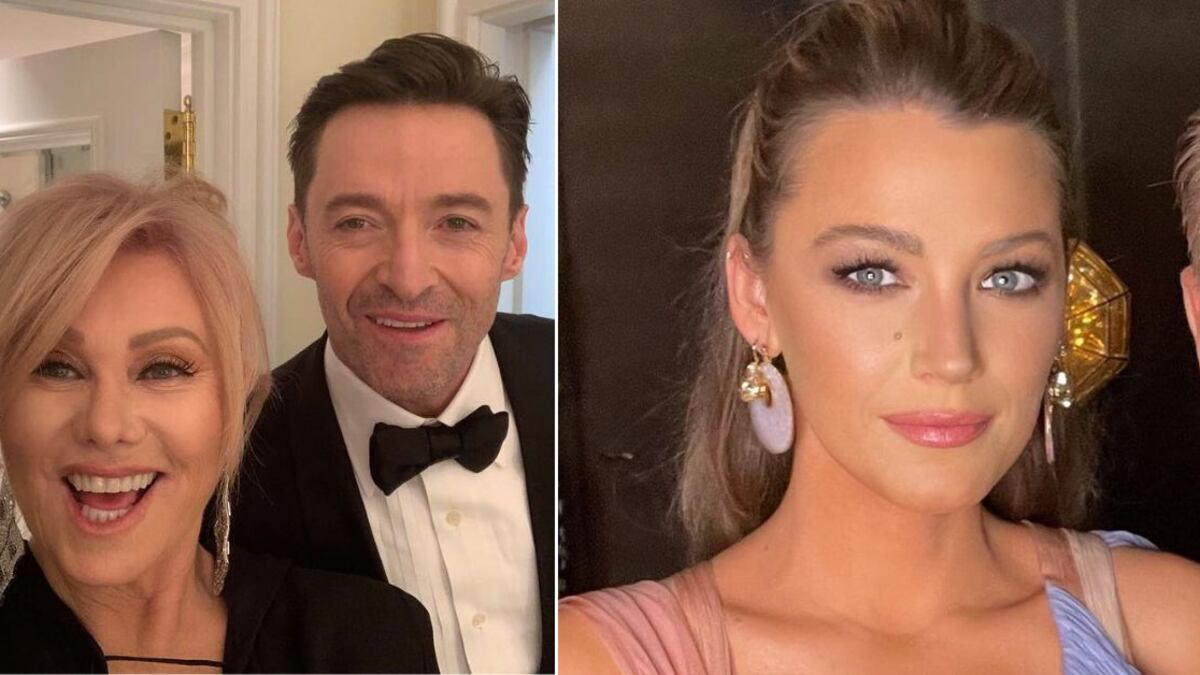 Deborra-Lee Furness y Blake Lively se frecuentaban gracias a la amistad de Hugh Jackman con Ryan Reynolds