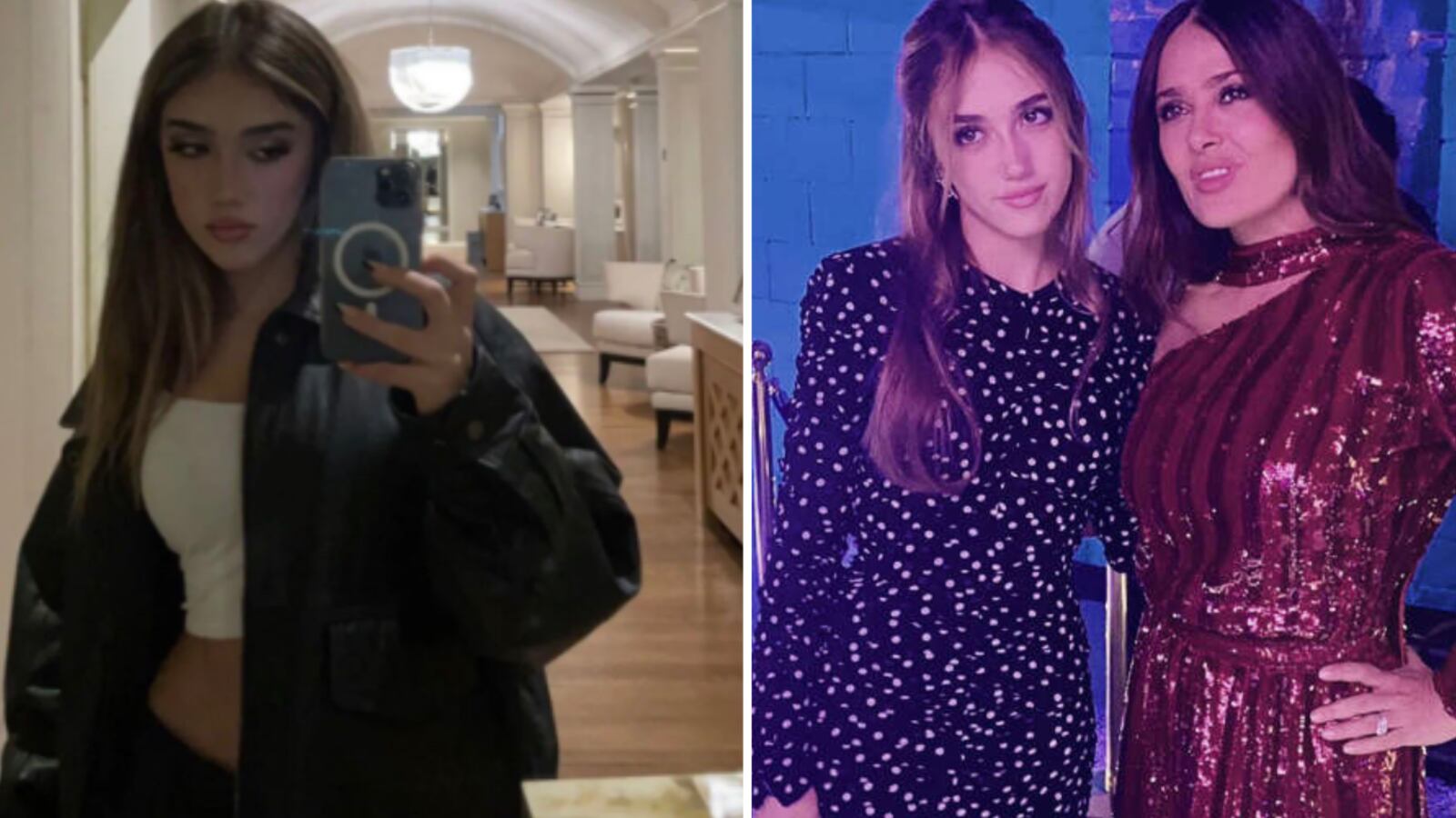 Salma Hayek y su hija Valentina Paloma