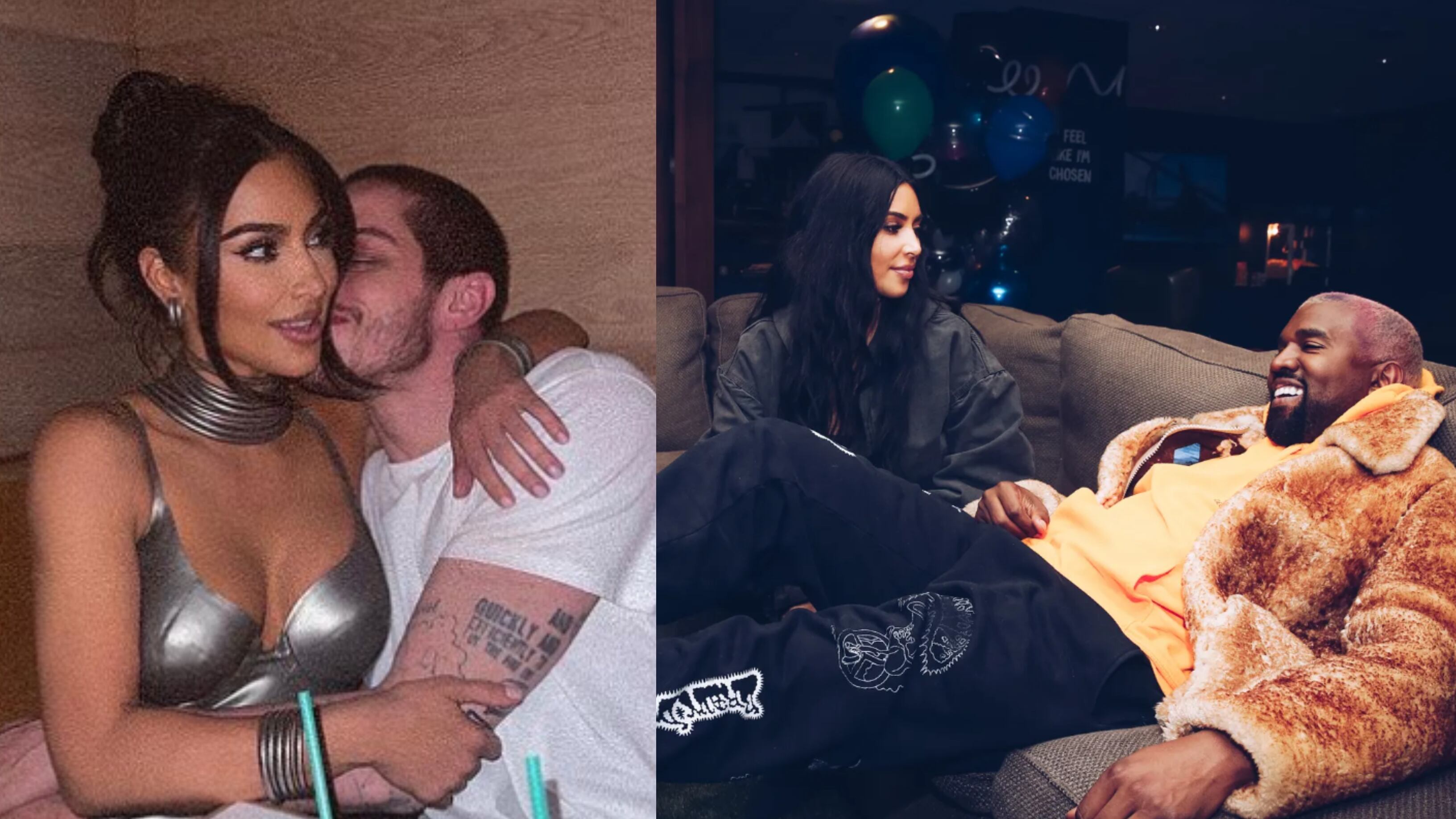 Tras terminar con Pete Davidson, Kim Kardashian ha sido acosada por Kanye West