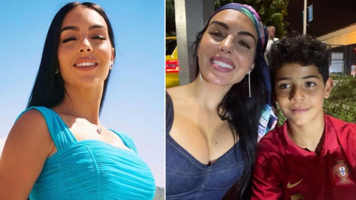 Georgina Rodríguez ha mostrado una fuerte conexión con Cristiano Jr el hijo del futbolista.
