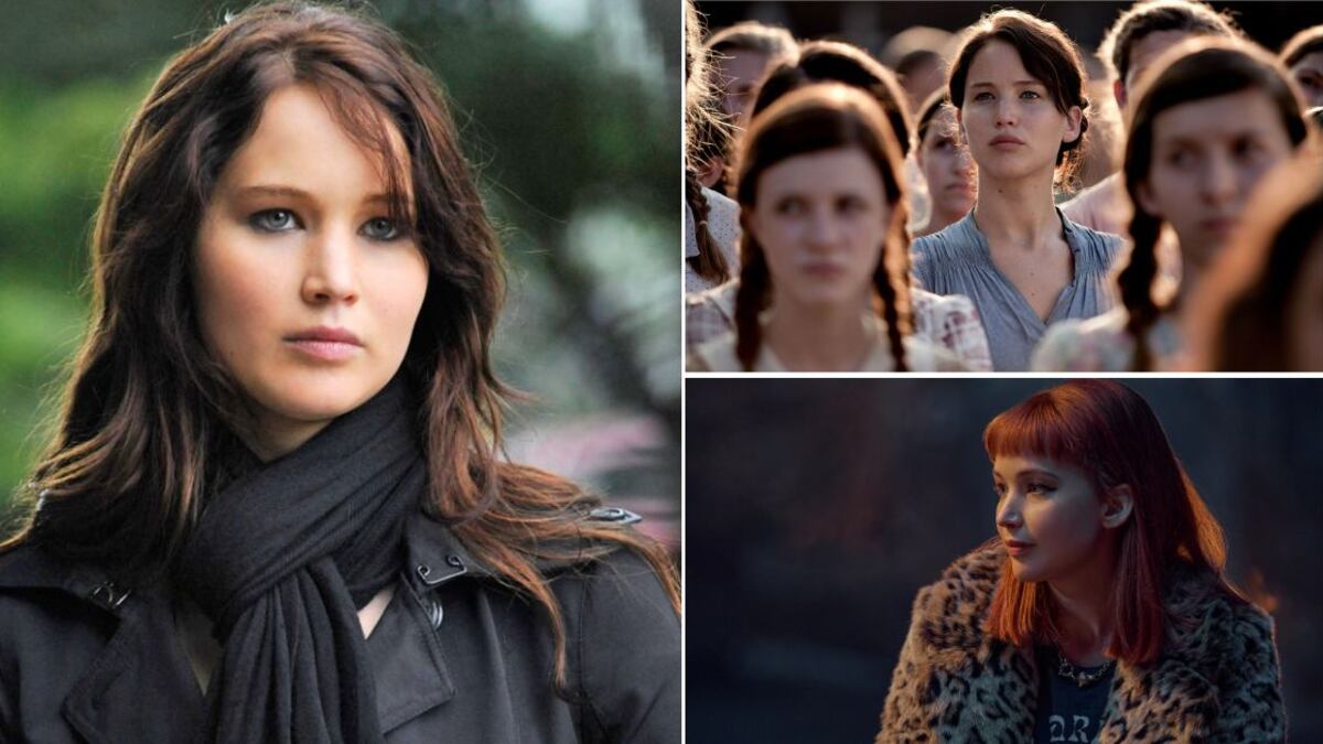 Fotogramas de 'Los juegos del destino', 'Los juegos del hambre' y 'No miren arriba'