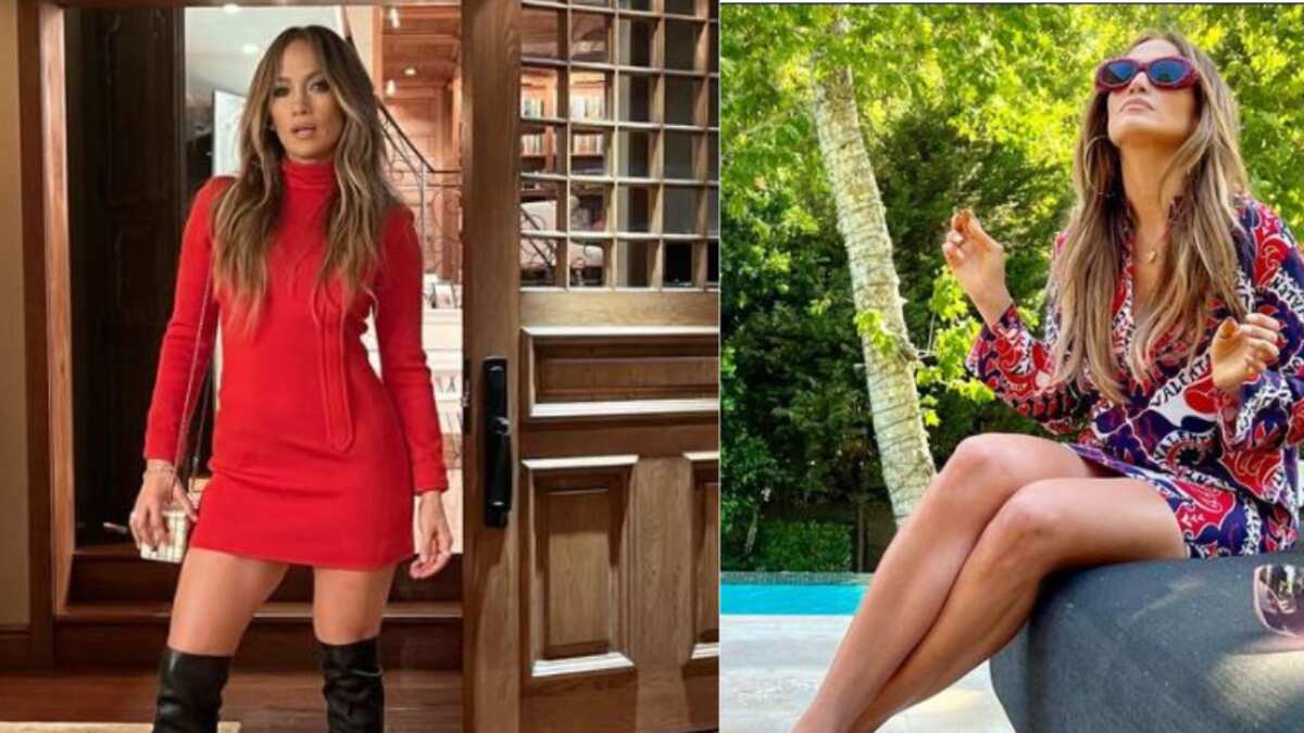 Jennifer Lopez derrocha estilo en París.