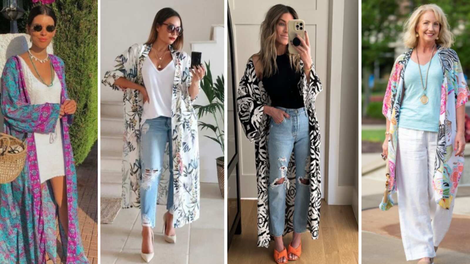 Cómo combinar el kimono