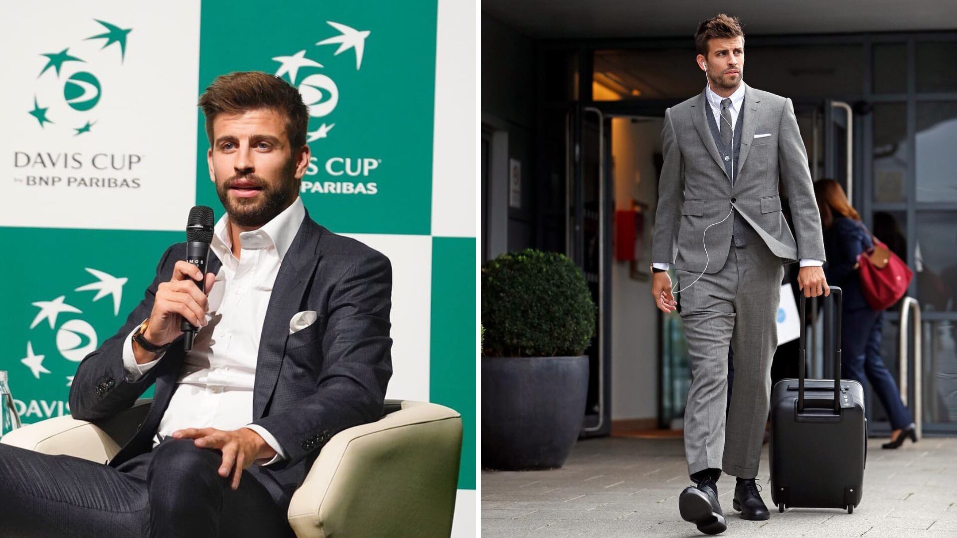 Gerard Piqué se retiró dele FC Barcelona este 5 de noviembre.