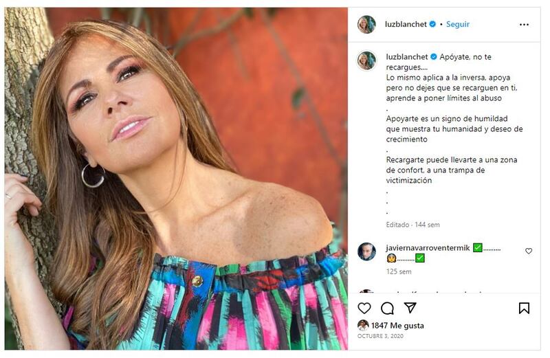 Luz Blanchet es una figura reconocida en la televisión mexicana
