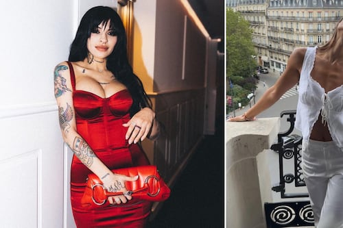 ¿La opacó? Famosa actriz mexicana ‘eclipsó’ el look de Cazzu en Semana de la Moda: así lució