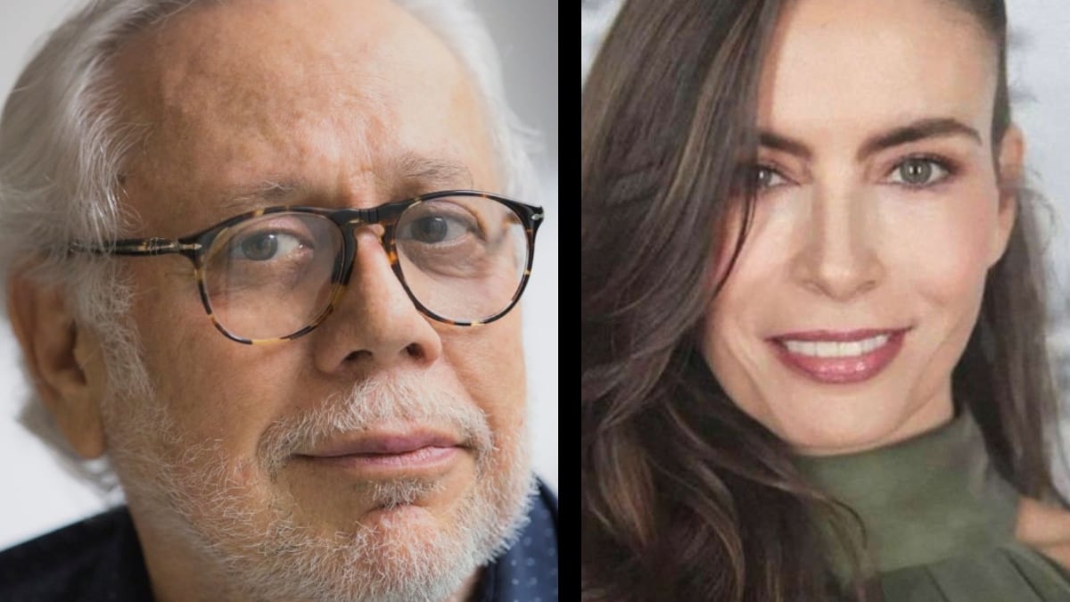 Sasha Sokol y Luis de Llano