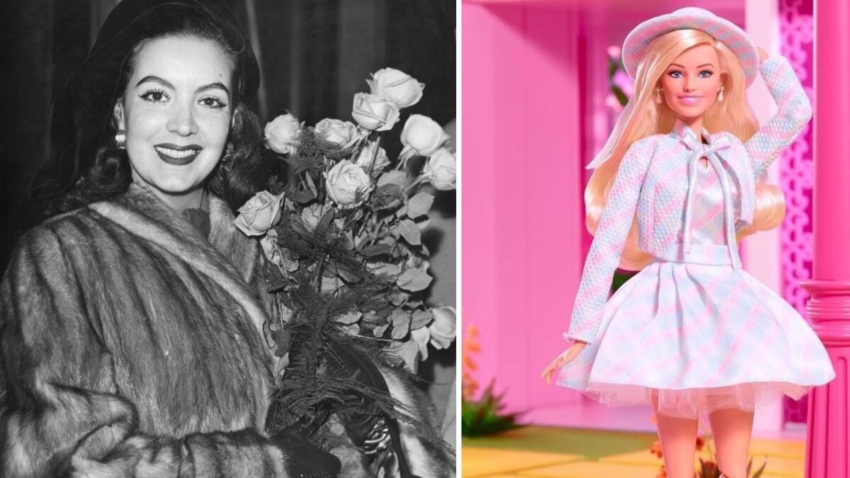 Mattel hizo un digno homenaje a María Félix en pleno Día Nacional del Cine Mexicano.
