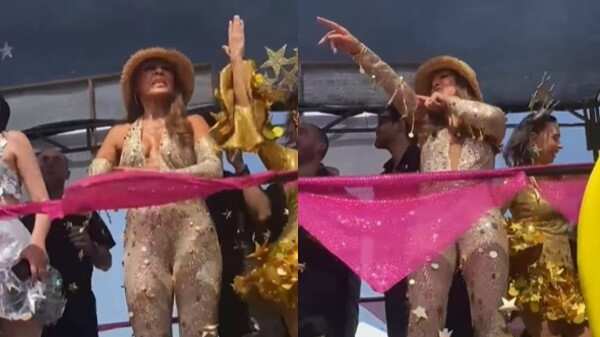 Amparo Grisales descrestó a muchos en su regreso al Carnaval de Barranquilla.