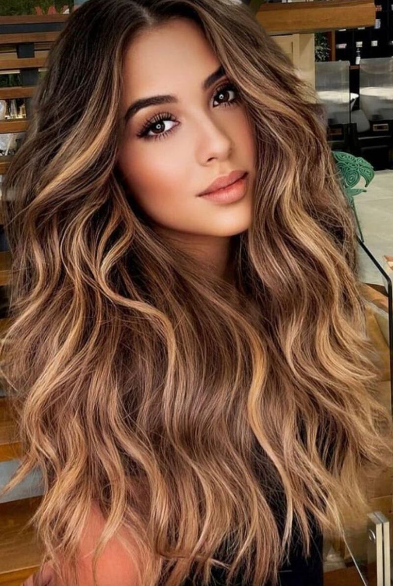Mechas ojo de tigre