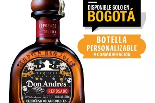 Encuentre el regalo perfecto personalizando las botellas de Don Julio con el nombre que quiera