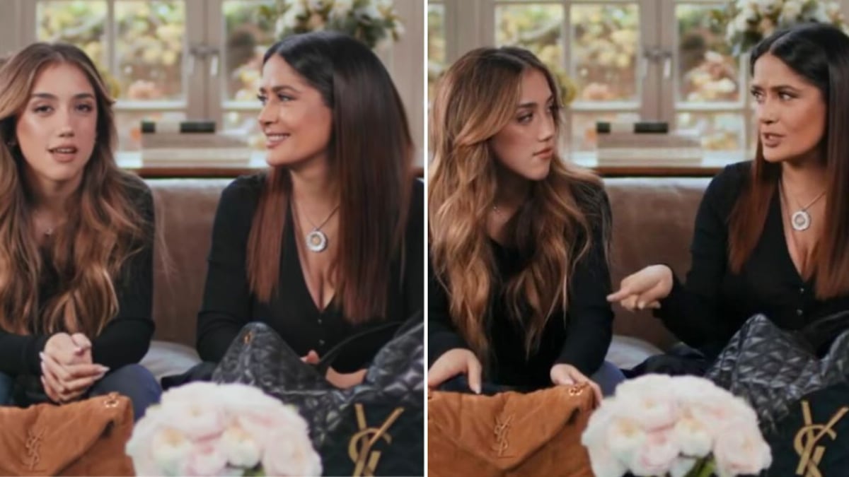 Salma Hayek y Valentina dan clases de moda con estos looks