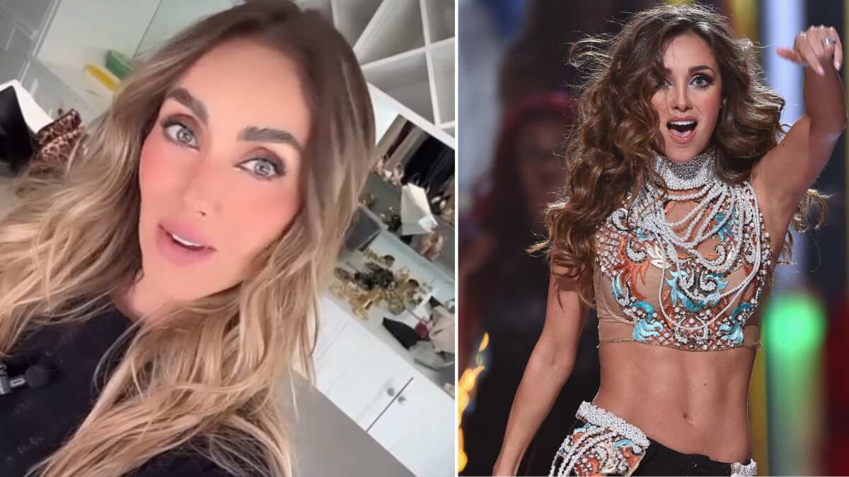 Anahí provocó nostalgia en sus fanáticos tras revivir uno de sus icónicos looks de los 2000 en la gira de RBD.