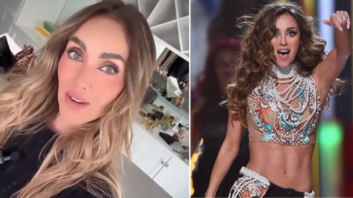 Anahí provocó nostalgia en sus fanáticos tras revivir uno de sus icónicos looks de los 2000 en la gira de RBD.