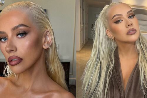 “Parece una papaya”: Christina Aguilera posa con el vestido más ‘escandaloso’ para Halloween, pero la critican por este detalle