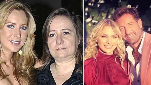 Geraldine Bazán y su madre