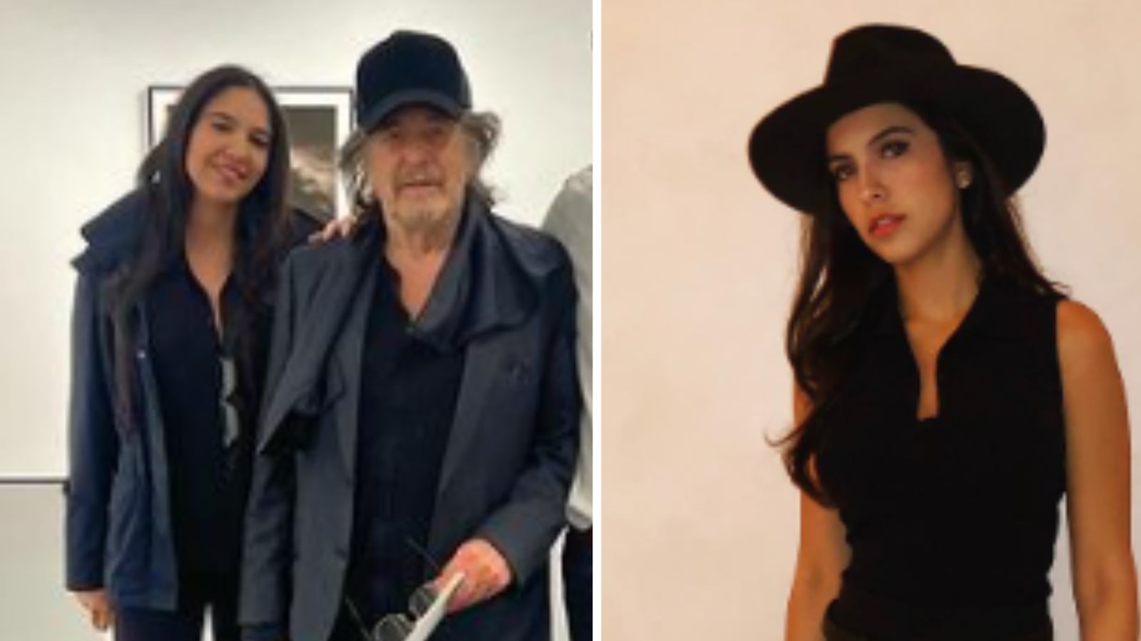 Al Pacino y su novia  Noor Alfallah