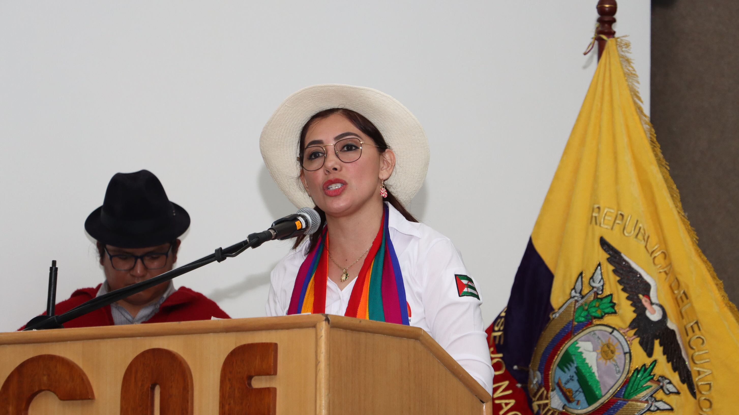 Katiuska Molina, candidata vicepresidencial