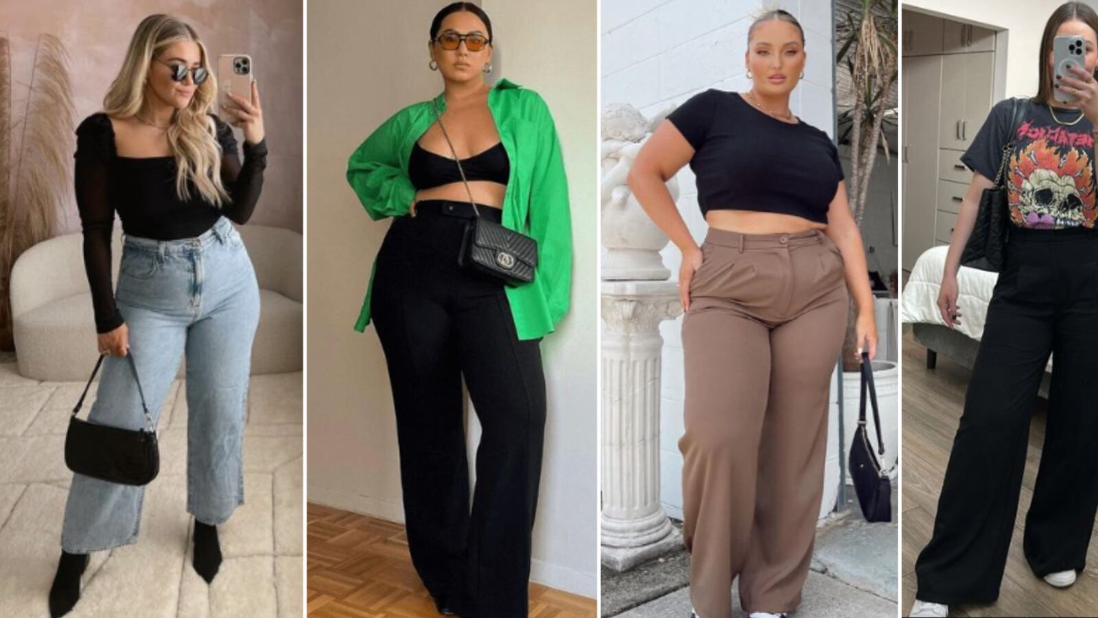 Pantalones para disimular pancita