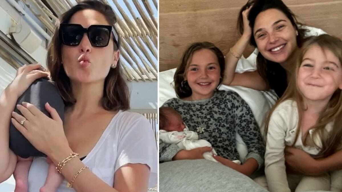 Gal Gadot: sus hijas tiene los looks más sencillos y chic