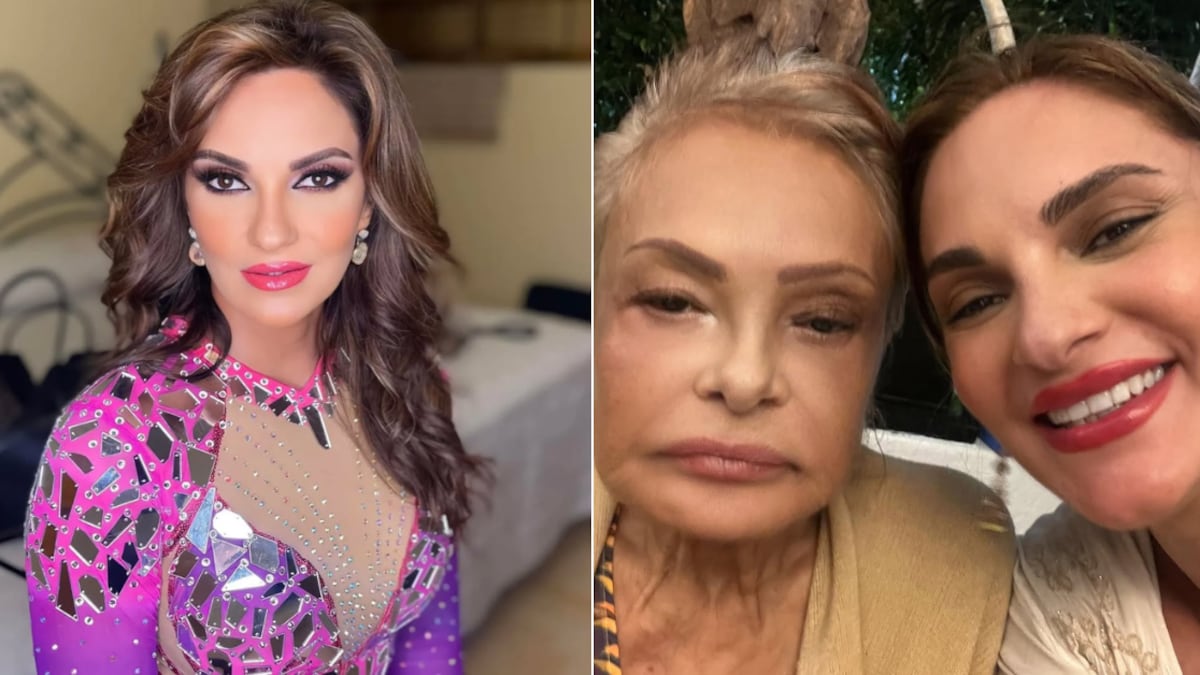 Mariana Seoane anunció la muerte de su madre con estas fotografías.