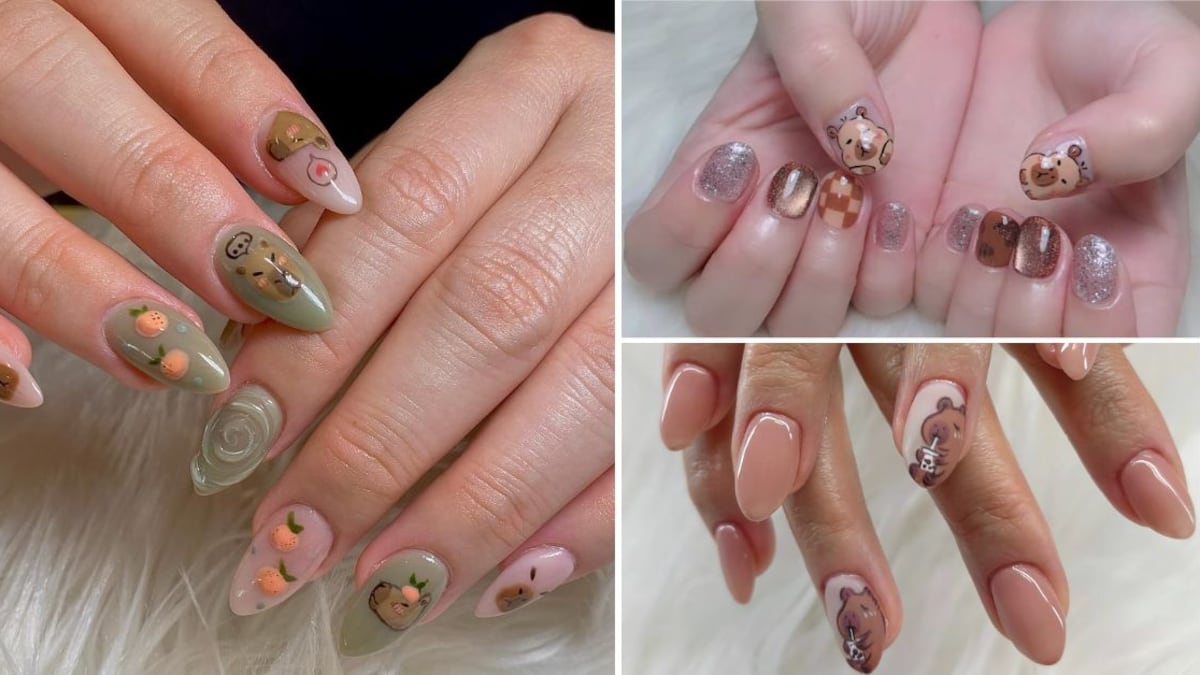 Las uñas capibara son perfectas para llevar durante la temporada primavera-verano