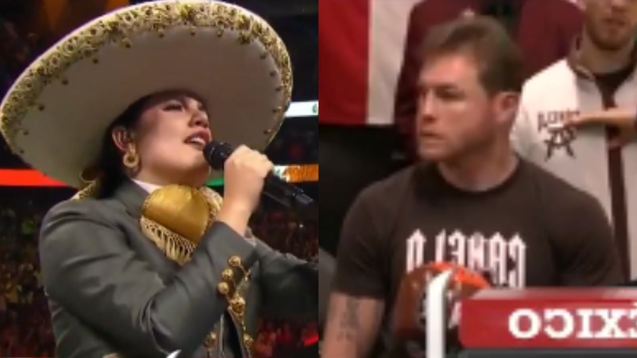 Solamente una cantante ha sido sancionada por haber modificado la letra de himno.