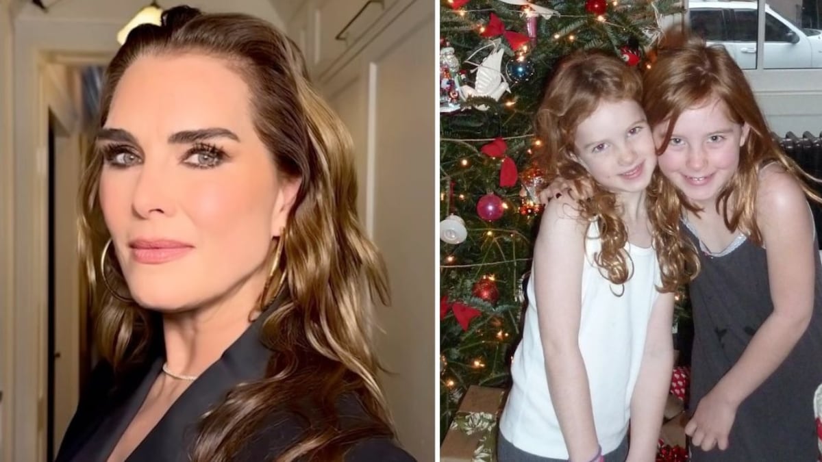 Brooke Shields es la orgullosa madre de dos hijas