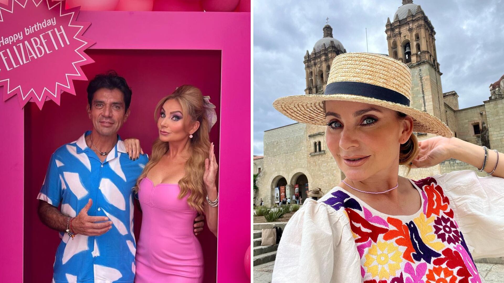 Elizabeth Álvarez festejó sus 46 años