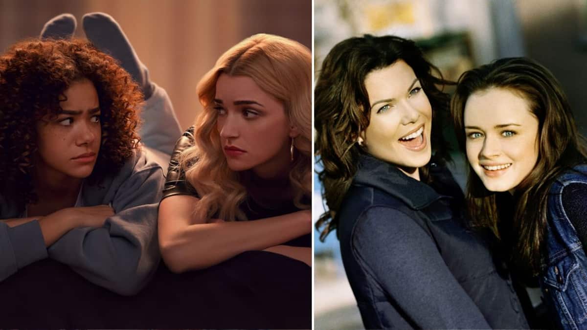 Escenas de 'Gilmore Girls' y 'Ginny y Georgia'