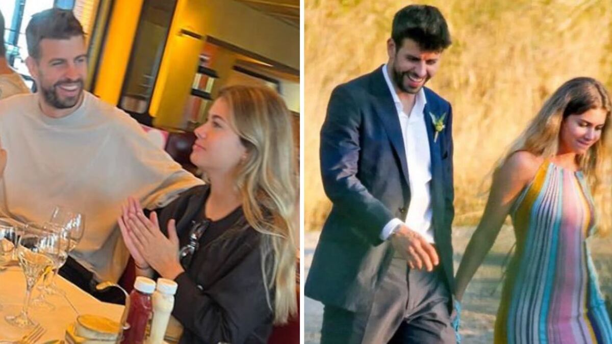 Piqué y Clara Chía se muestran sin temor a las críticas.